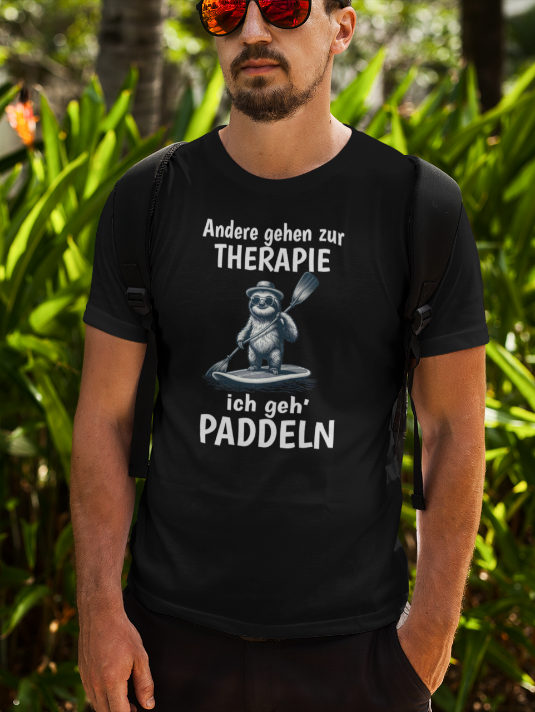 T-Shirts für SUP Fans - tolle Paddler Geschenke von Waterlifer. Das lustige Meeres Shirt aus Bio Baumwolle ist ein tolles Geschenk für SUP Fans..