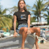 Damen T-Shirt für Taucher: das diving needed Damen T-Shirt aus Bio-Baumwolle.