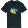 T-Shirt kaufen, Gutes tun. Der Gewinn des Peace Ukraine T-Shirts geht zu 100% an ukrainische Hilfsorganisationen.