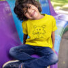 Bedruckte Bio Kinder T-Shirts: das Wasserratten Shirt zeigt eine echte Wasserratte.