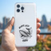Wal Timmy Handyhülle Never lose hope. Besondere Wal Handyhülle für Apple iPhone, Google Pixel und Samsung Galaxy Smartphones. Ein tolles Geschenk für Walfans und Freunde des Buckelwals Timmy.