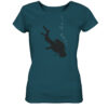 Damen Taucher T-Shirt für alle Fans des Tauchens von Waterlifer in der Farbe stargazer. Ein tolles Geschenk für Taucherinnen.