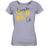 Stand-Up-Paddling Damen T-Shirt für SUP Fans. Das bedruckte Stand-Up-Paddling T-Shirt in lavender als Geschenk für alle SUP Freunde.