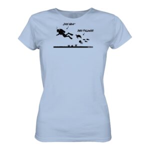 Alternative view of MEINE FOLLOWER TAUCHER - Organic Damen Shirt (personalisierbar)