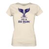 Free as the ocean Wal T-Shirt in naturweiß aus bester Bio Baumwolle. Jedes verkaufte Damen Wal T-Shirt unterstützt Naturschutzprojekte. Besondere Wal Shirts für Walfreunde und für Walschützerinnen.