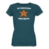 Nett kann ich auch Damen T-Shirt mit Seestern fürs Meer mit lustigem Spruch. Ein lustiges maritimes T-Shirt in blau als Geschenk für Küstenkinder, Nordsee-Freunde und alle, die maritime T-Shirts lieben.