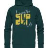 Stand-Up-Paddling Hoodie für SUP Fans. Der bedruckte Stand-Up-Paddling Hoodie in grün als Geschenk für alle SUP Freunde.