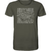Olivgrünes Carp Dimension Karpfen T-Shirt aus bester Bio-Baumwolle nachhaltig bedruckt. Tolles Geschenk für Angler hier bestellen.