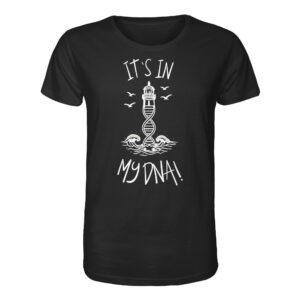 Alternative view of LEUCHTTURM DNA - Unisex Organic Shirt