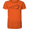 Endlich Freitag T-Shirt: lustiges Herren Bio T-Shirt im auffälligen orange. Ein tolles Geschenk für den Arbeitskollegen im Büro.